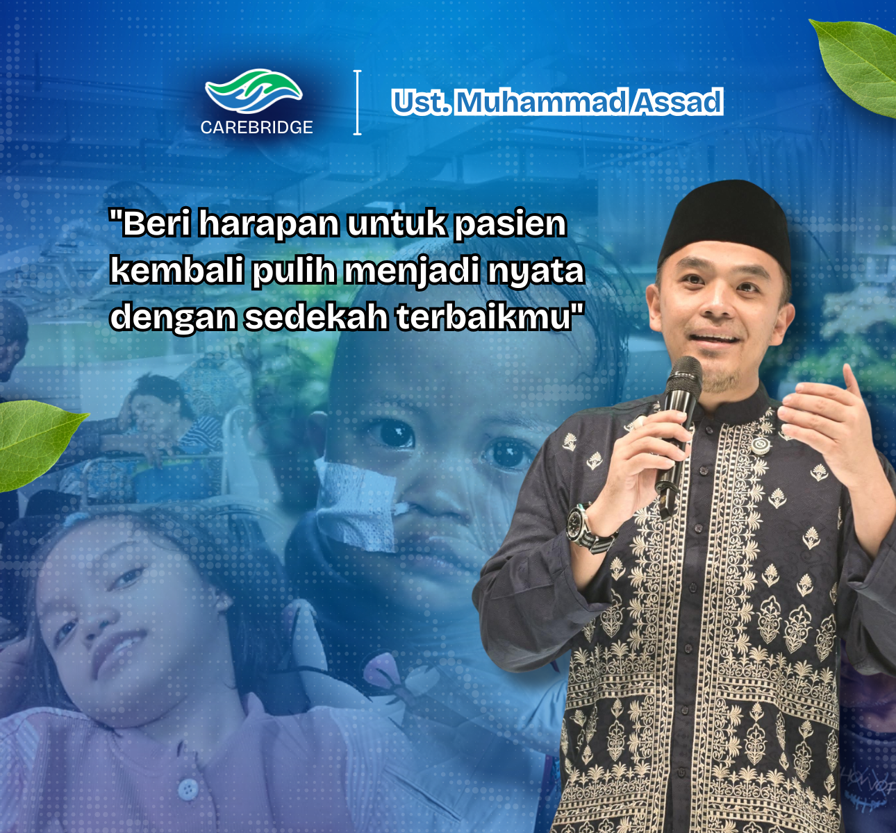 Gerakan Sedekah Sehat bersama Ust. Muhammad Assad